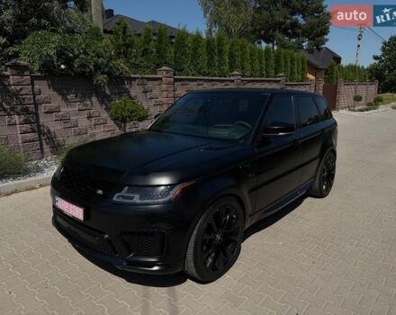 Чорний Ленд Ровер Range Rover Sport, об'ємом двигуна 3 л та пробігом 117 тис. км за 41000 $, фото 10 на Automoto.ua