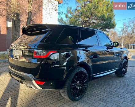 Черный Ленд Ровер Рендж Ровер Спорт, объемом двигателя 2.99 л и пробегом 135 тыс. км за 47500 $, фото 10 на Automoto.ua