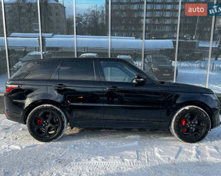 Черный Ленд Ровер Рендж Ровер Спорт, объемом двигателя 3 л и пробегом 112 тыс. км за 41500 $, фото 3 на Automoto.ua