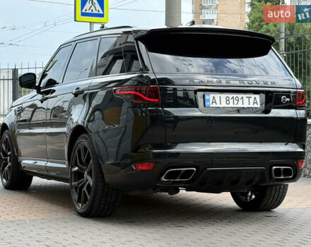 Чорний Ленд Ровер Range Rover Sport, об'ємом двигуна 5 л та пробігом 61 тис. км за 65000 $, фото 33 на Automoto.ua