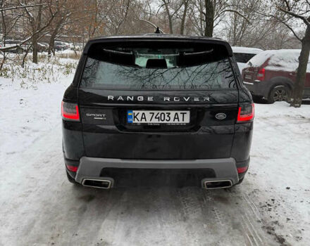 Черный Ленд Ровер Рендж Ровер Спорт, объемом двигателя 2.99 л и пробегом 101 тыс. км за 52000 $, фото 7 на Automoto.ua