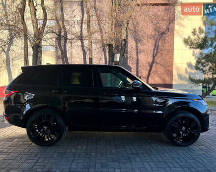 Черный Ленд Ровер Рендж Ровер Спорт, объемом двигателя 2.99 л и пробегом 135 тыс. км за 47500 $, фото 9 на Automoto.ua