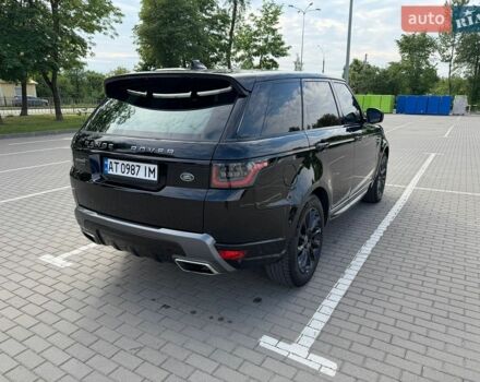 Чорний Ленд Ровер Range Rover Sport, об'ємом двигуна 3 л та пробігом 149 тис. км за 48000 $, фото 10 на Automoto.ua