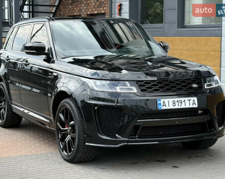 Чорний Ленд Ровер Range Rover Sport, об'ємом двигуна 5 л та пробігом 61 тис. км за 65000 $, фото 16 на Automoto.ua