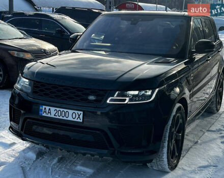 Черный Ленд Ровер Рендж Ровер Спорт, объемом двигателя 3 л и пробегом 112 тыс. км за 41500 $, фото 2 на Automoto.ua