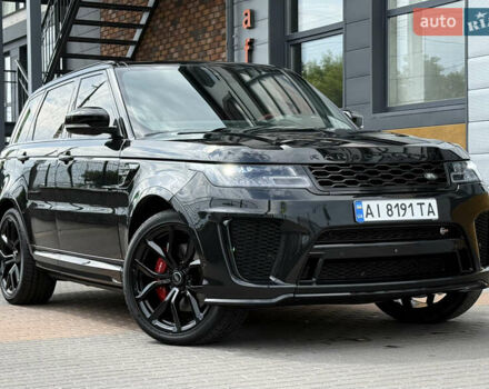 Черный Ленд Ровер Рендж Ровер Спорт, объемом двигателя 5 л и пробегом 61 тыс. км за 65000 $, фото 11 на Automoto.ua