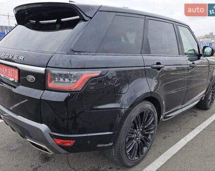 Черный Ленд Ровер Рендж Ровер Спорт, объемом двигателя 3 л и пробегом 249 тыс. км за 45999 $, фото 5 на Automoto.ua