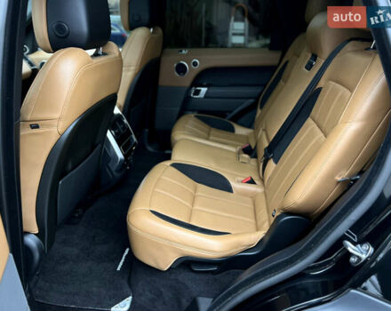 Черный Ленд Ровер Рендж Ровер Спорт, объемом двигателя 3 л и пробегом 150 тыс. км за 61900 $, фото 7 на Automoto.ua