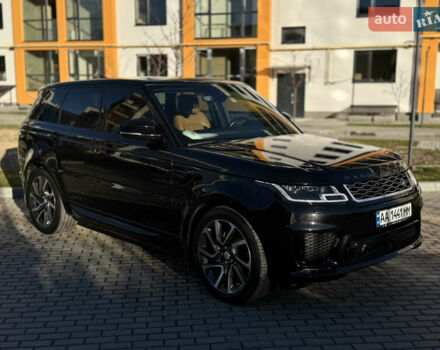 Черный Ленд Ровер Рендж Ровер Спорт, объемом двигателя 2.99 л и пробегом 140 тыс. км за 48000 $, фото 4 на Automoto.ua