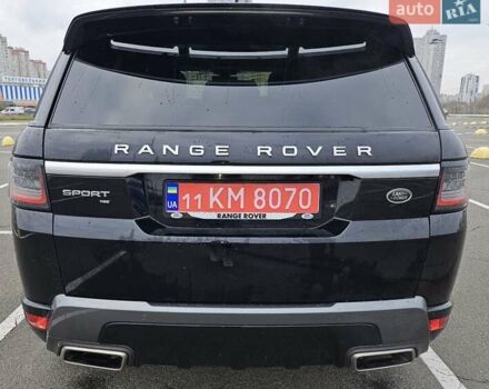 Черный Ленд Ровер Рендж Ровер Спорт, объемом двигателя 3 л и пробегом 249 тыс. км за 45999 $, фото 6 на Automoto.ua