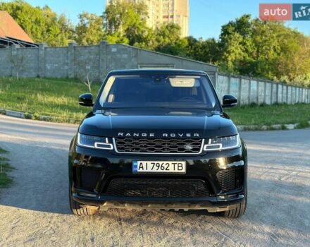 Чорний Ленд Ровер Range Rover Sport, об'ємом двигуна 3 л та пробігом 92 тис. км за 38000 $, фото 3 на Automoto.ua
