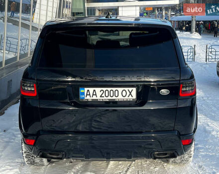 Черный Ленд Ровер Рендж Ровер Спорт, объемом двигателя 3 л и пробегом 112 тыс. км за 41500 $, фото 5 на Automoto.ua