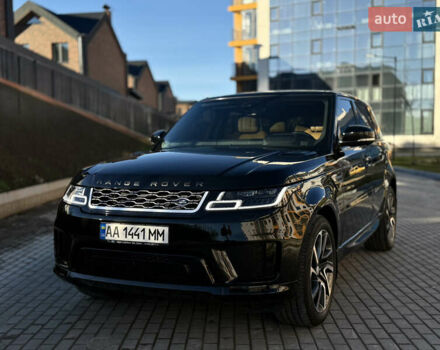Черный Ленд Ровер Рендж Ровер Спорт, объемом двигателя 2.99 л и пробегом 140 тыс. км за 48000 $, фото 3 на Automoto.ua