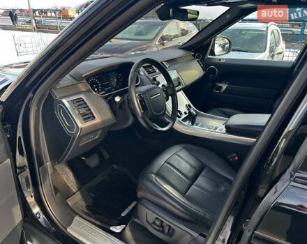 Черный Ленд Ровер Рендж Ровер Спорт, объемом двигателя 3 л и пробегом 112 тыс. км за 41500 $, фото 7 на Automoto.ua