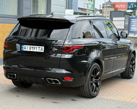 Чорний Ленд Ровер Range Rover Sport, об'ємом двигуна 5 л та пробігом 61 тис. км за 65000 $, фото 22 на Automoto.ua
