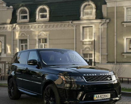 Чорний Ленд Ровер Range Rover Sport, об'ємом двигуна 3 л та пробігом 63 тис. км за 53500 $, фото 1 на Automoto.ua