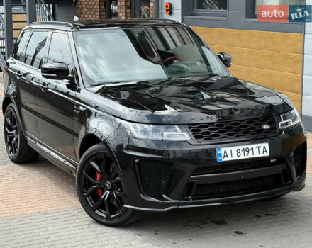 Чорний Ленд Ровер Range Rover Sport, об'ємом двигуна 5 л та пробігом 61 тис. км за 65000 $, фото 14 на Automoto.ua