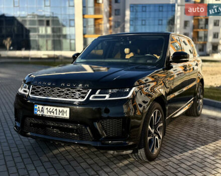 Черный Ленд Ровер Рендж Ровер Спорт, объемом двигателя 2.99 л и пробегом 140 тыс. км за 48000 $, фото 1 на Automoto.ua