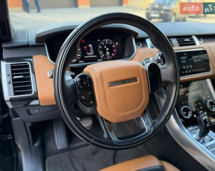 Чорний Ленд Ровер Range Rover Sport, об'ємом двигуна 5 л та пробігом 63 тис. км за 73000 $, фото 16 на Automoto.ua