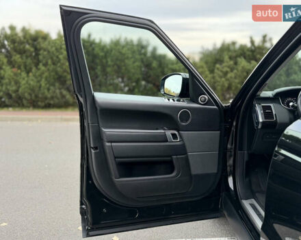 Черный Ленд Ровер Рендж Ровер Спорт, объемом двигателя 2.99 л и пробегом 135 тыс. км за 48900 $, фото 14 на Automoto.ua