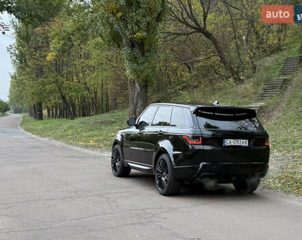 Ленд Ровер Рендж Ровер Спорт 2020 в Черкассах на Automoto.ua Черный Ленд Ровер Рендж Ровер Спорт, объемом двигателя 5 л и пробегом 96 тыс. км за 73000 $, фото 6 на Automoto.ua