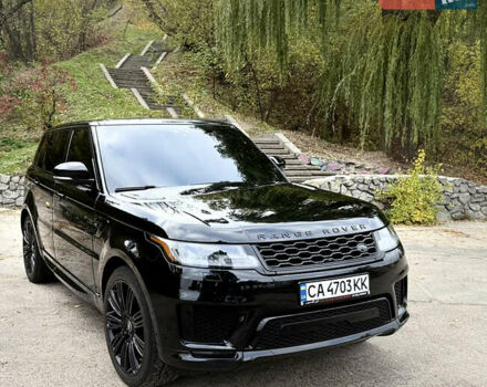 Ленд Ровер Рендж Ровер Спорт 2020 в Черкассах на Automoto.ua Черный Ленд Ровер Рендж Ровер Спорт, объемом двигателя 5 л и пробегом 96 тыс. км за 73000 $, фото 13 на Automoto.ua