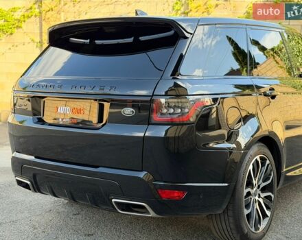 Чорний Ленд Ровер Range Rover Sport, об'ємом двигуна 5 л та пробігом 63 тис. км за 73000 $, фото 4 на Automoto.ua