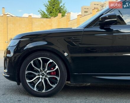 Чорний Ленд Ровер Range Rover Sport, об'ємом двигуна 5 л та пробігом 63 тис. км за 73000 $, фото 9 на Automoto.ua