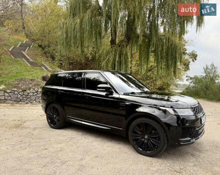 Ленд Ровер Рендж Ровер Спорт 2020 в Черкассах на Automoto.ua Черный Ленд Ровер Рендж Ровер Спорт, объемом двигателя 5 л и пробегом 96 тыс. км за 73000 $, фото 14 на Automoto.ua