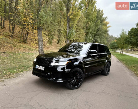 Ленд Ровер Рендж Ровер Спорт 2020 в Черкассах на Automoto.ua Черный Ленд Ровер Рендж Ровер Спорт, объемом двигателя 5 л и пробегом 96 тыс. км за 73000 $, фото 2 на Automoto.ua