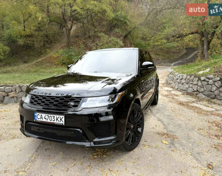 Ленд Ровер Рендж Ровер Спорт 2020 в Черкассах на Automoto.ua Черный Ленд Ровер Рендж Ровер Спорт, объемом двигателя 5 л и пробегом 96 тыс. км за 73000 $, фото 12 на Automoto.ua