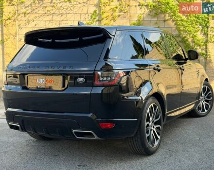 Чорний Ленд Ровер Range Rover Sport, об'ємом двигуна 5 л та пробігом 63 тис. км за 73000 $, фото 3 на Automoto.ua