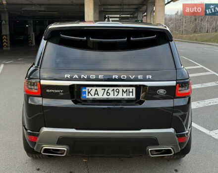 Черный Ленд Ровер Рендж Ровер Спорт, объемом двигателя 3 л и пробегом 102 тыс. км за 49900 $, фото 6 на Automoto.ua