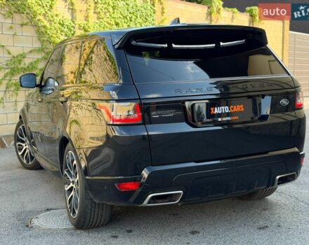 Чорний Ленд Ровер Range Rover Sport, об'ємом двигуна 5 л та пробігом 63 тис. км за 73000 $, фото 5 на Automoto.ua