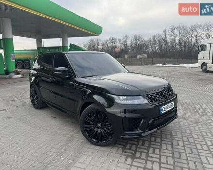 Чорний Ленд Ровер Range Rover Sport, об'ємом двигуна 3 л та пробігом 80 тис. км за 54000 $, фото 6 на Automoto.ua