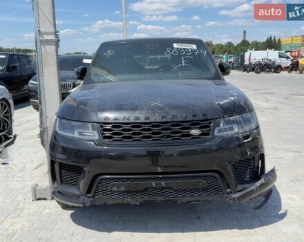 Чорний Ленд Ровер Range Rover Sport, об'ємом двигуна 3 л та пробігом 130 тис. км за 28300 $, фото 2 на Automoto.ua