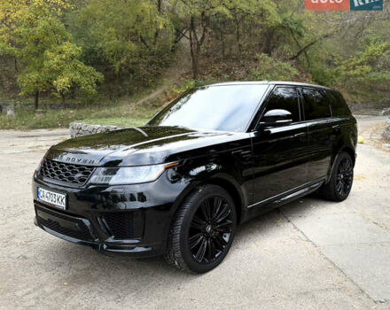 Ленд Ровер Рендж Ровер Спорт 2020 в Черкассах на Automoto.ua Черный Ленд Ровер Рендж Ровер Спорт, объемом двигателя 5 л и пробегом 96 тыс. км за 73000 $, фото 16 на Automoto.ua