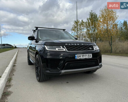 Ленд Ровер Рендж Ровер Спорт 2020 в Коростене на Automoto.ua Черный Ленд Ровер Рендж Ровер Спорт, объемом двигателя 2.99 л и пробегом 99 тыс. км за 60000 $, фото 1 на Automoto.ua