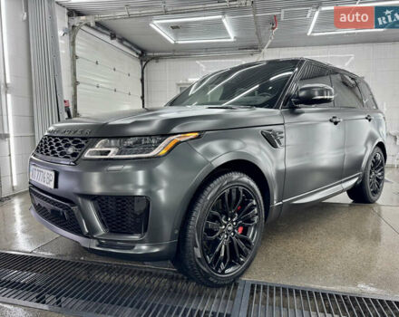 Черный Ленд Ровер Рендж Ровер Спорт, объемом двигателя 3 л и пробегом 65 тыс. км за 54500 $, фото 2 на Automoto.ua