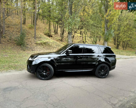 Ленд Ровер Рендж Ровер Спорт 2020 в Черкассах на Automoto.ua Черный Ленд Ровер Рендж Ровер Спорт, объемом двигателя 5 л и пробегом 96 тыс. км за 73000 $, фото 4 на Automoto.ua