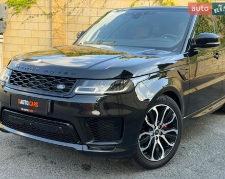 Чорний Ленд Ровер Range Rover Sport, об'ємом двигуна 5 л та пробігом 63 тис. км за 73000 $, фото 1 на Automoto.ua