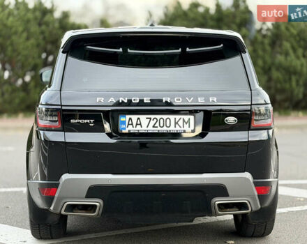 Черный Ленд Ровер Рендж Ровер Спорт, объемом двигателя 2.99 л и пробегом 135 тыс. км за 48900 $, фото 4 на Automoto.ua