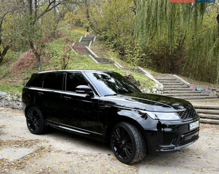 Ленд Ровер Рендж Ровер Спорт 2020 в Черкассах на Automoto.ua Черный Ленд Ровер Рендж Ровер Спорт, объемом двигателя 5 л и пробегом 96 тыс. км за 73000 $, фото 11 на Automoto.ua