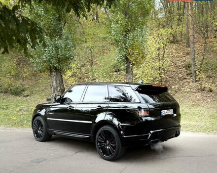 Ленд Ровер Рендж Ровер Спорт 2020 в Черкассах на Automoto.ua Черный Ленд Ровер Рендж Ровер Спорт, объемом двигателя 5 л и пробегом 96 тыс. км за 73000 $, фото 5 на Automoto.ua