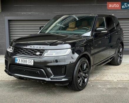Черный Ленд Ровер Рендж Ровер Спорт, объемом двигателя 3 л и пробегом 149 тыс. км за 52500 $, фото 2 на Automoto.ua