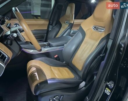 Черный Ленд Ровер Рендж Ровер Спорт, объемом двигателя 5 л и пробегом 82 тыс. км за 69800 $, фото 24 на Automoto.ua