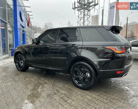 Черный Ленд Ровер Рендж Ровер Спорт, объемом двигателя 3 л и пробегом 90 тыс. км за 56500 $, фото 15 на Automoto.ua