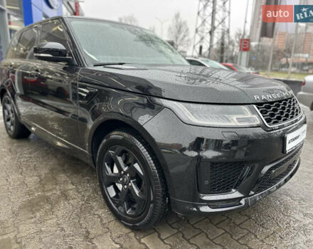 Черный Ленд Ровер Рендж Ровер Спорт, объемом двигателя 3 л и пробегом 90 тыс. км за 56500 $, фото 7 на Automoto.ua