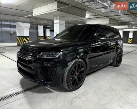 Чорний Ленд Ровер Range Rover Sport, об'ємом двигуна 5 л та пробігом 82 тис. км за 76000 $, фото 2 на Automoto.ua
