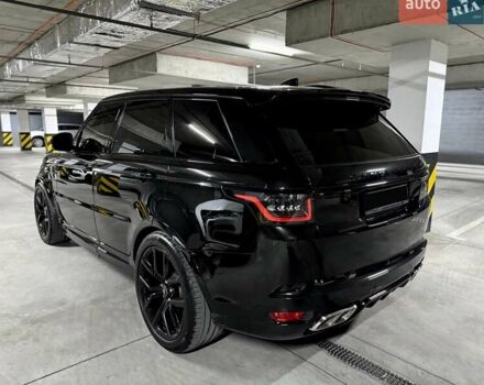 Черный Ленд Ровер Рендж Ровер Спорт, объемом двигателя 5 л и пробегом 82 тыс. км за 69800 $, фото 6 на Automoto.ua